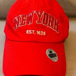 Red New York Hat